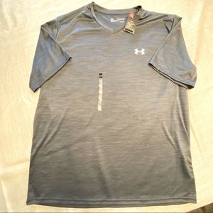 NWT Under Armour Velocity V-Neck Short Sleeve